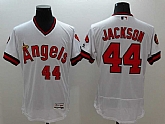 Los Angeles Angels Of Anaheim #44 Reggie Jackson White 2016 Flexbase Authentic Collection Cooperstown Stitched Jersey,baseball caps,new era cap wholesale,wholesale hats